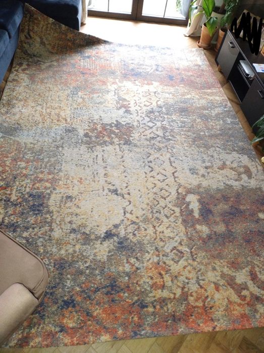 Wielki dywan vintage retro 240x330