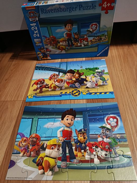 Psi patrol puzzle gra Memo