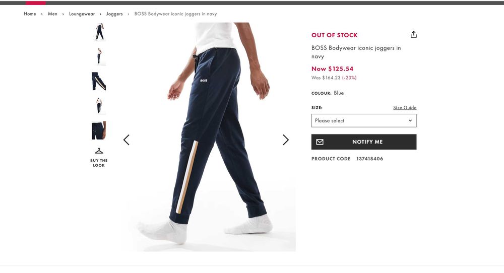 Нові оригінальні штани BOSS Розмір - S але по факту M