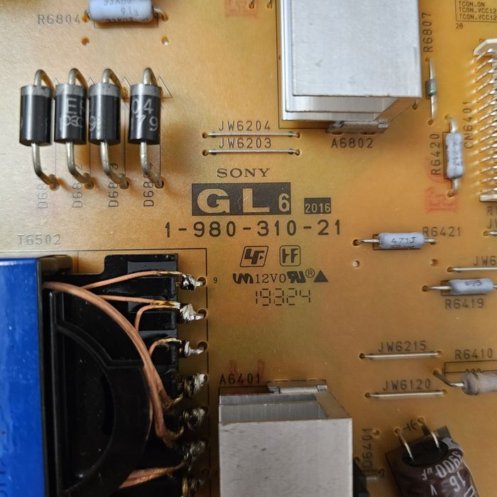 zasyłacz mocy Sony KD-55XG 8096 części