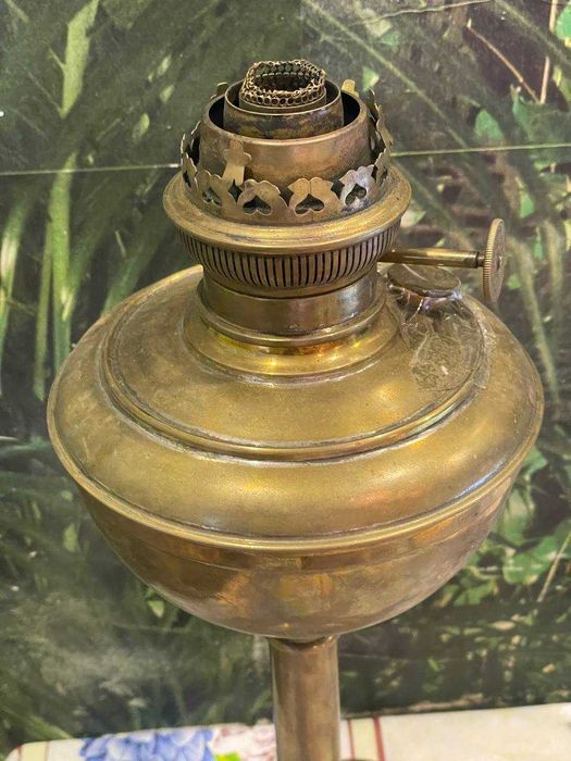 Керосиновая антикварная лампа Германия