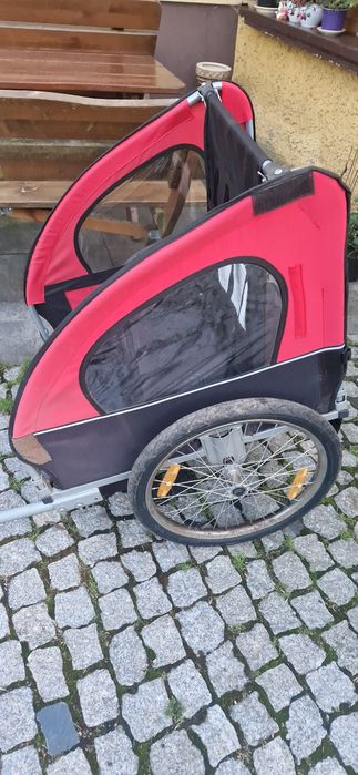 Przyczepka rowerowa dwuosobowa