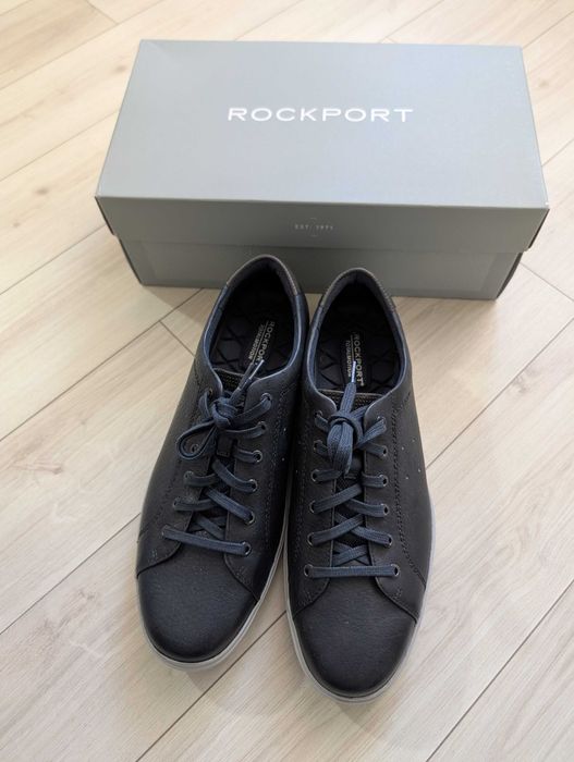 Novos! Sapatilhas/Tênis em pele Rockport Total Motion Lite Lace to Toe (CH9623) EUR44.5/Brand new Men's leather upper sneakers
