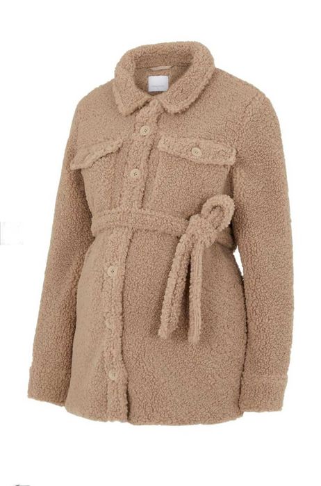 Kurtka kożuszek ciążowy MAMALICIOUS MLFLOF JACKET r.M