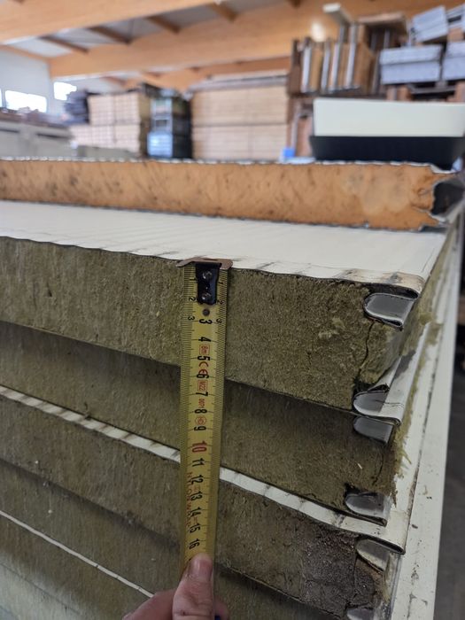 Płyta warstwowa obornicka wełna gr 60 mm dł 475cm  285m2
