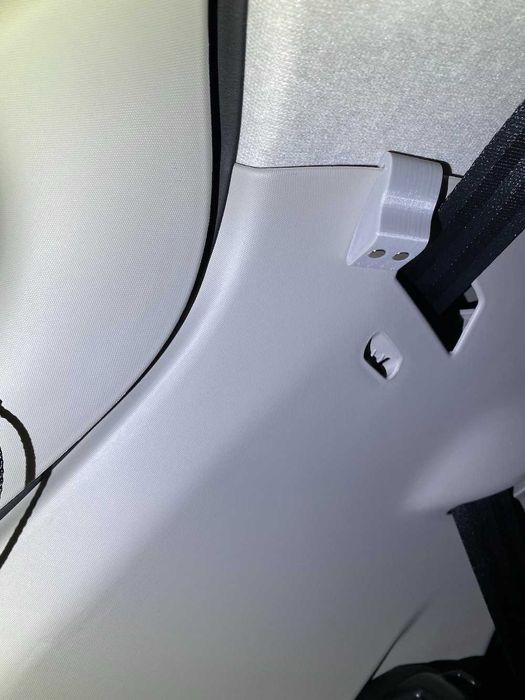 Suporte magnético cinto traseiro para Renault Zoe