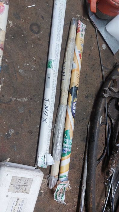 Sortido varetas de soldar inox