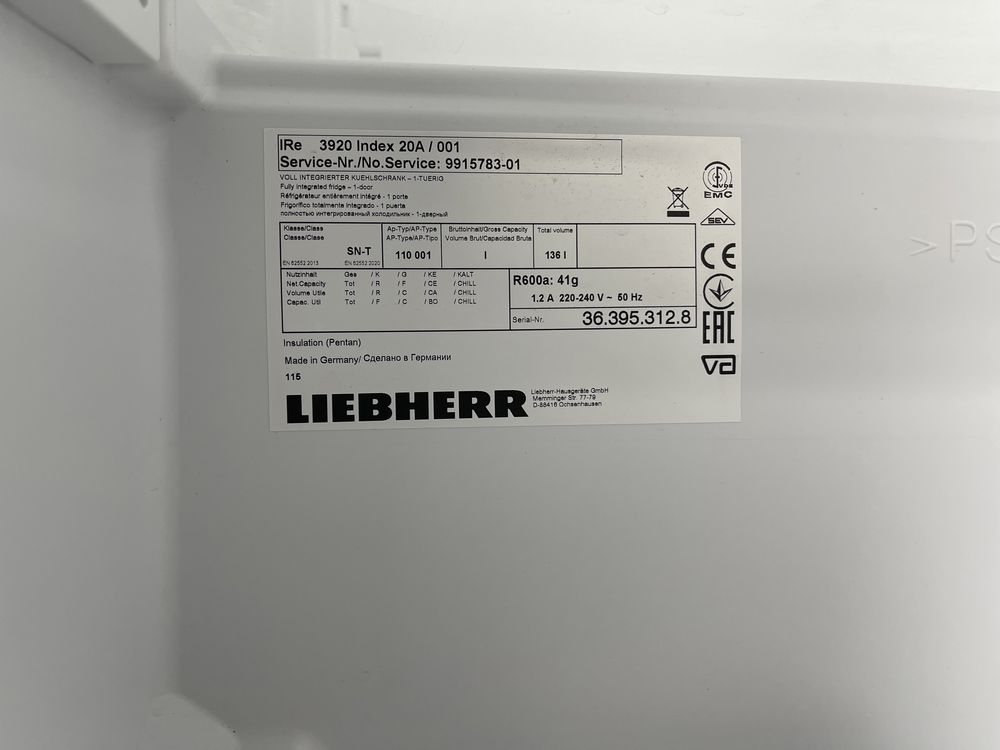 Liebherr IRe 3920 Plus