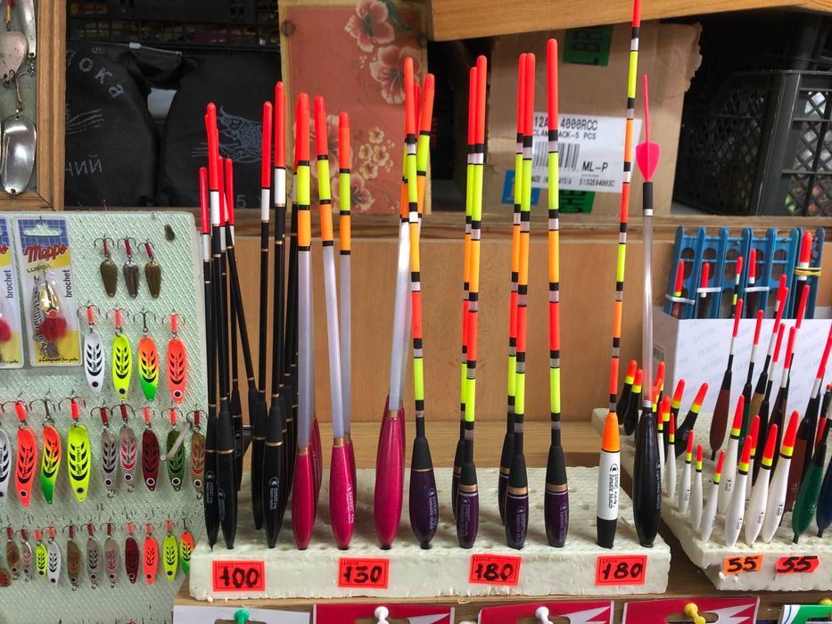 Удочки. Поплавки. Чехлы.