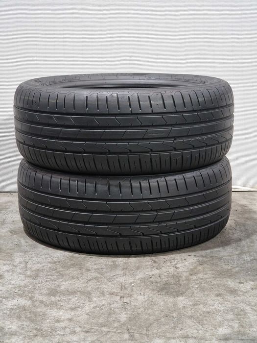 2 Pneus 215/55R17 HANKOOK Semi Novos