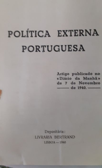 Política Externa Portuguesa e Os Portugueses perante a Aliança Inglesa