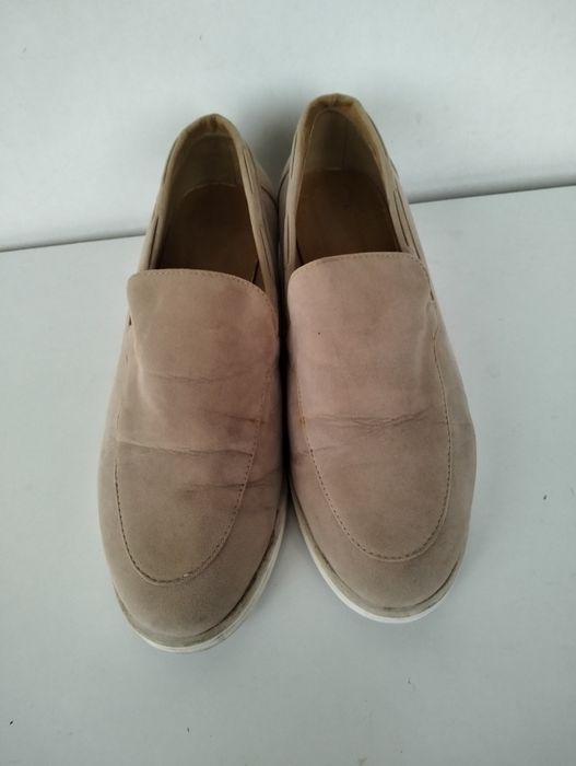 Туфли женские замшевые