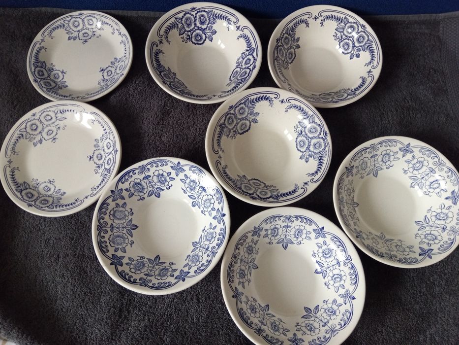 Тарілки часів СРСР,фаянс, Буди