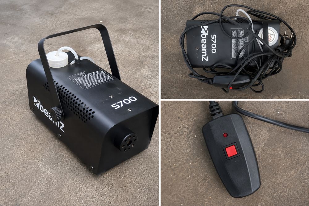Máquina de Fumo BeamZ S700 – 700W | Excelente Estado