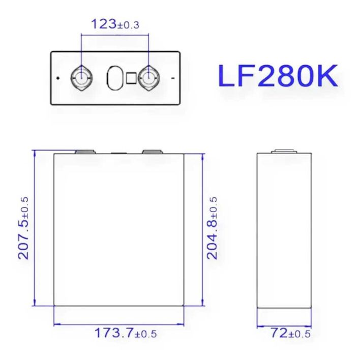 Акумуляторні комірки Lifepo4 EVE 105ач / 230аг / 280ah / 306 / 314
