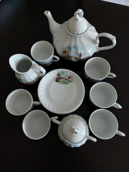 Serviço chávenas Japão