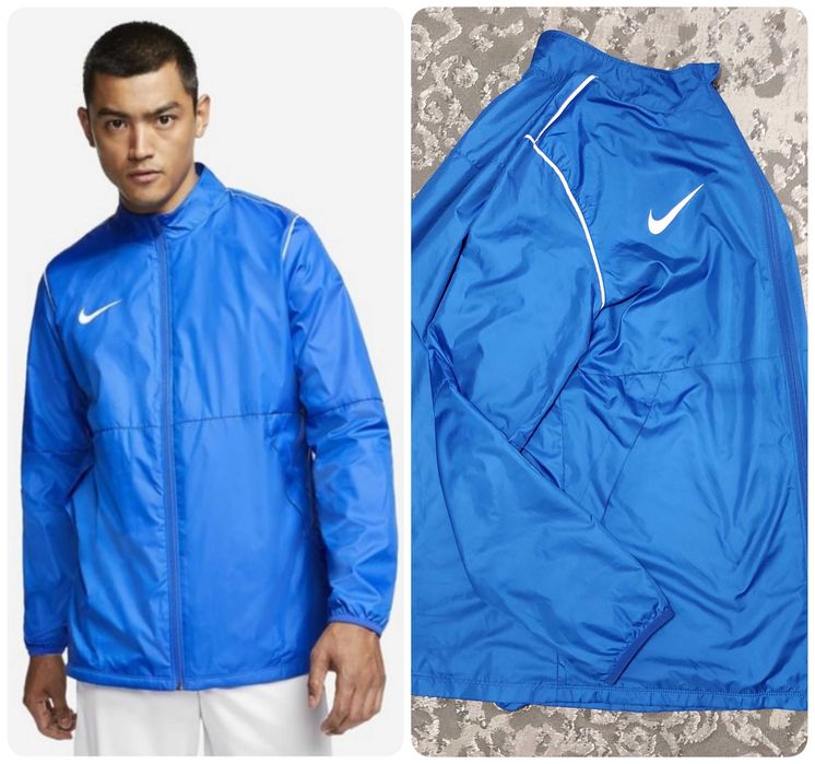 Куртка спортивна чоловіча Nike тренувальна з кишенями р.50 вітровка