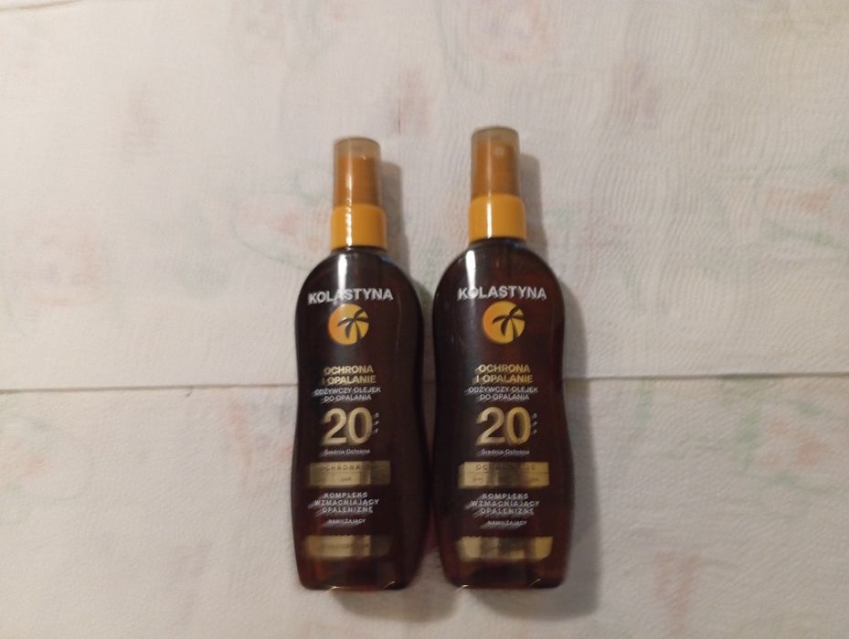 Kolastyna Odżywczy olejek do opalania spf 20 150ml 2 szt.