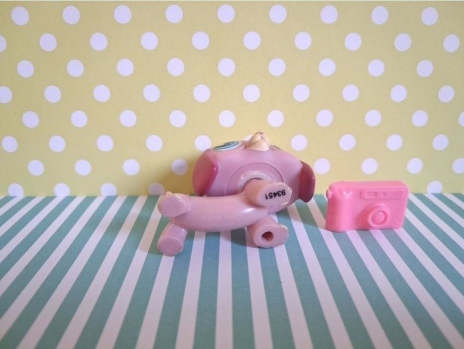 Littlest Pet Shop LPS unikatowy pies Jamnik #1306