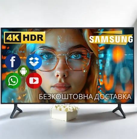 Samsung 42 Ultra HD 4k Smart TV Wf-i без рамковий
