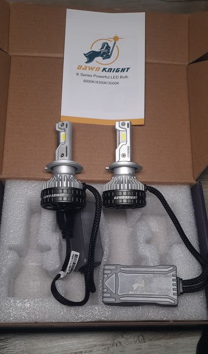 LED лампи світло H7 DawnKnight K9C PRO