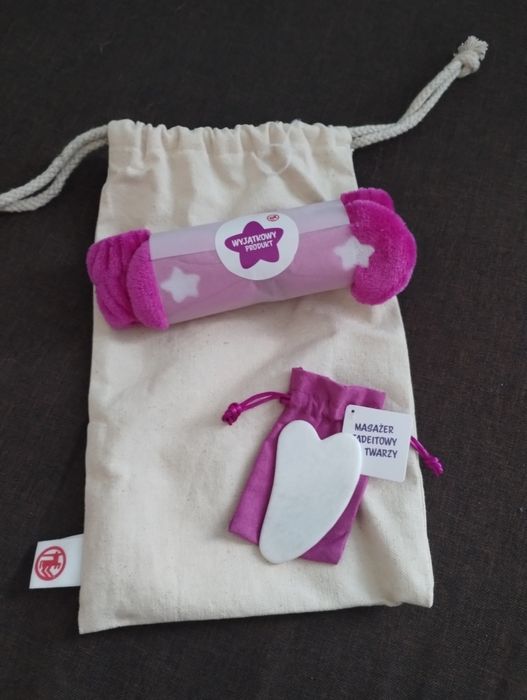 Masażer jadeitowy, opaska + worek