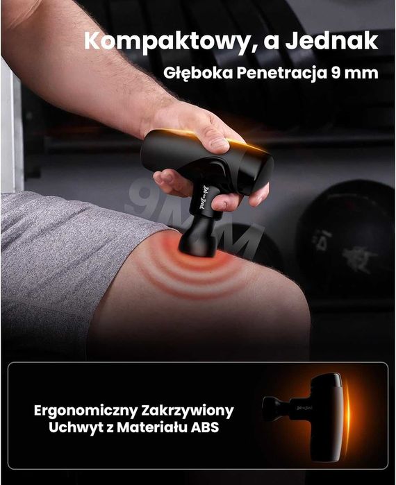 BOB AND BRAD M7 Plus Mini Masażer z Termoterapią Do Regeneracji Mięśni