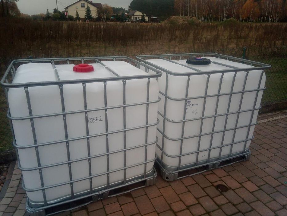 Mauser, mauzer, zbiornik 1000, deszczówka, transport.