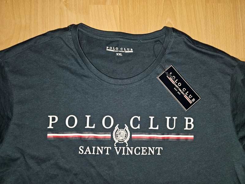 Koszulka męska Polo Club Saint Vincent XXL