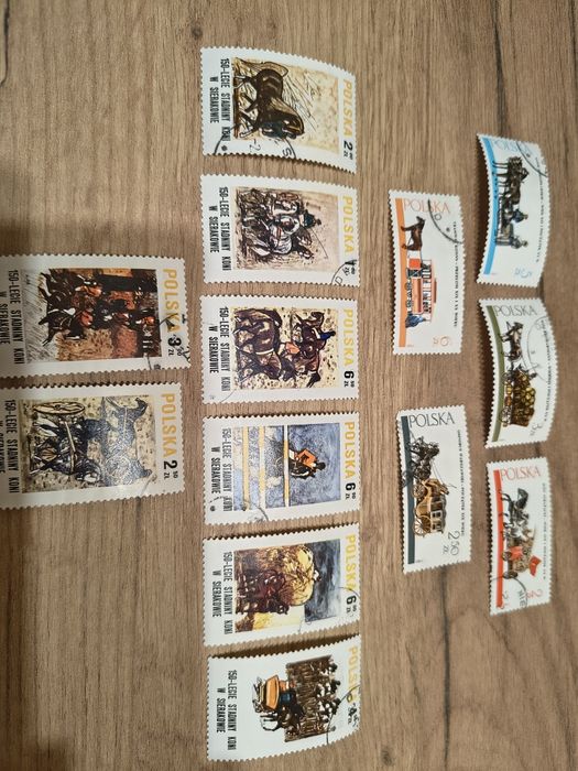 Znaczki polskie – konie i zaprzęgi, 150-lecie Stadniny Koni w Sierakow