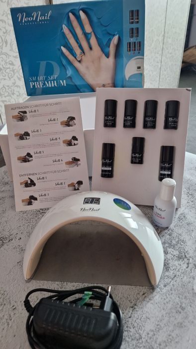 Lampa led NeoNail 21W/48W oraz sporo dodatków