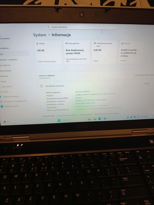 Laptop DELL E6530