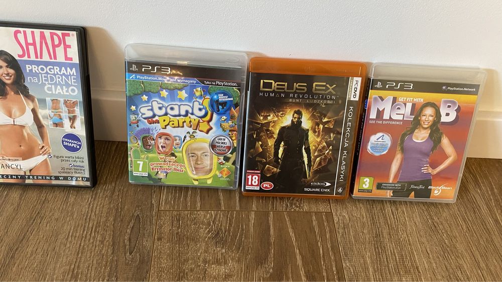 Zestaw gier na playstation - komplet 3 gier gry na ps3