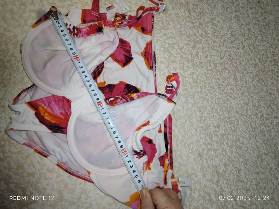 Купальник роздільний бренд Lascanа 44D(52-54) Гамбург Німеччина