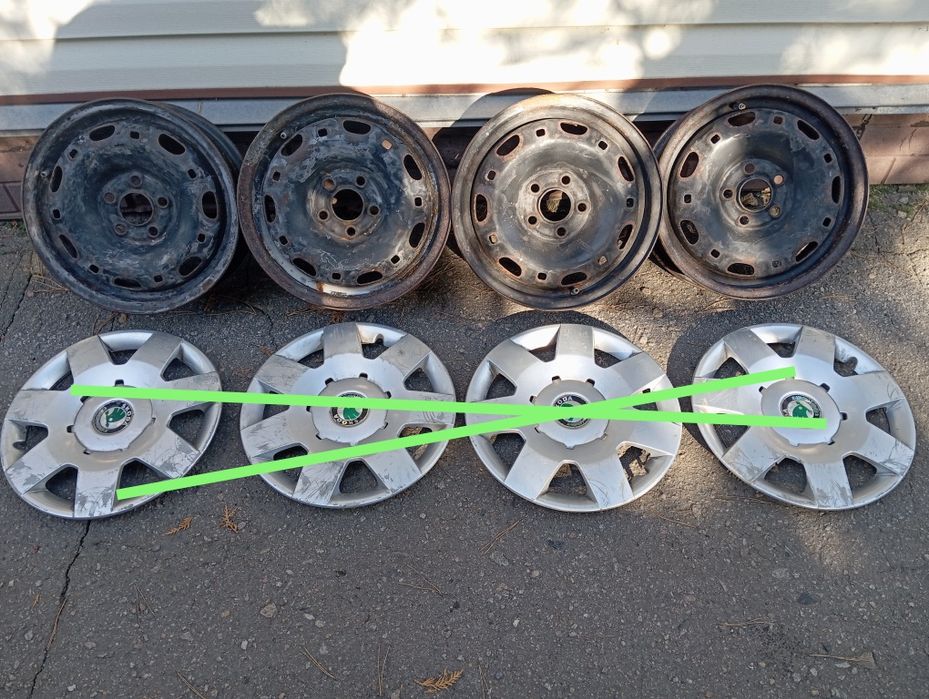 Диски r14 5*100 , докатка r14 4*100