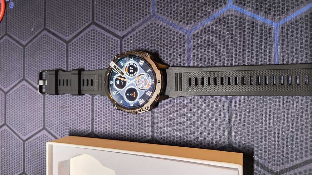 Смарт-годинник LIGE New GPS Tracker Smartwatch For Men 1.73" AMOLED