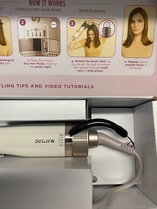 SHARK HT202EU SmoothStyle Suszarka i Lokówka