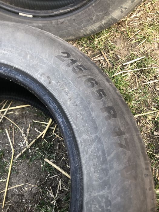 Opony letnie 215/65/R17 continental komplet