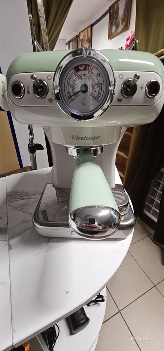 Ekspres Kolbowy Ariete 1389 Vintage | Retro Design | Stylowy | 15 Bar