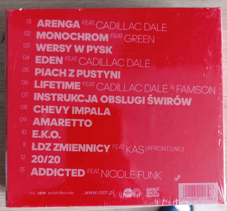 Płyta O.S.T.R. Instrukcja obsługi świrów polski hip hop rap