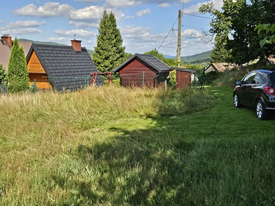 Działka budowlana w Beskidach