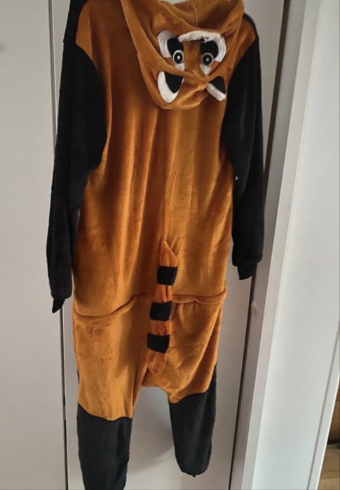 Panda kustium pizama rozmuar M oversize