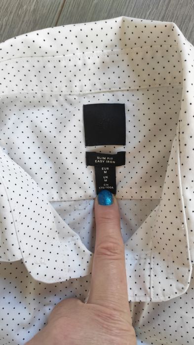 Koszula męska slim fit H&M rozmiar M