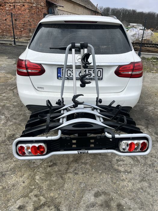 Bagaznik rowerowy na hak na 3 rowery Thule Euro Way 946 uchylny zamyka