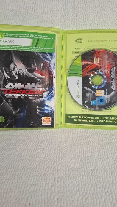 3 gry na xbox 360 : Tekken Tag Tourament 2, Tekken 6 i Soulcalibur  V