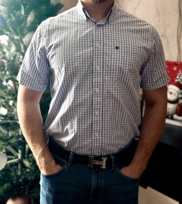 Мужская рубашка Arber НОВАЯ, H&M, Waikiki, House чоловіча сорочка