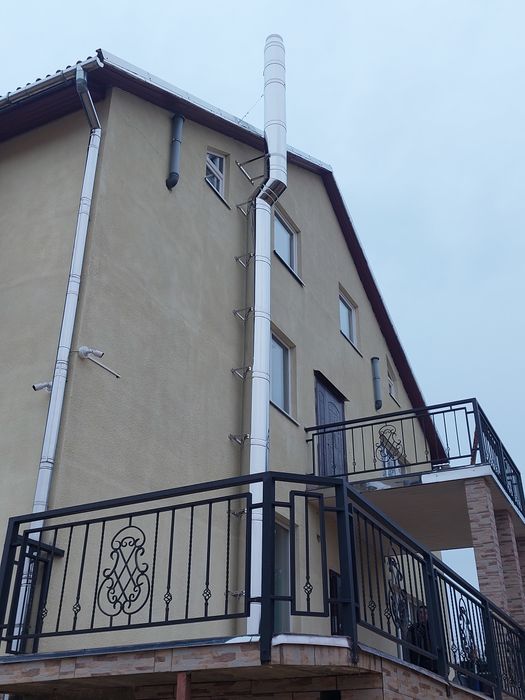 Монтаж Гільзування Димоходів,встановлення димохідних труб,овал комен,