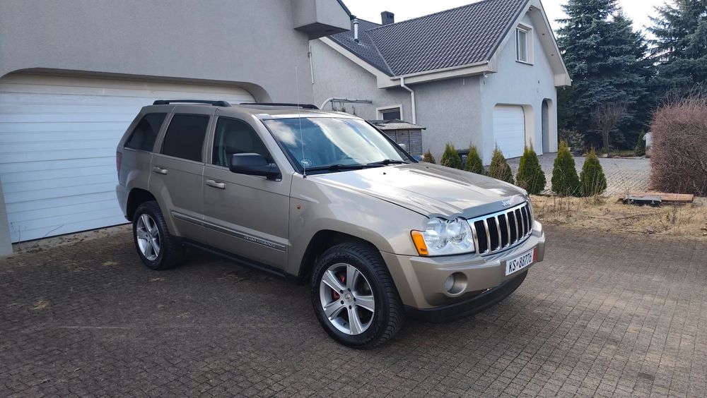 Jeep Grand Cherokee 4.7 231km Automat Skórzana Tapicerka Super Stan z Niemiec Polecam