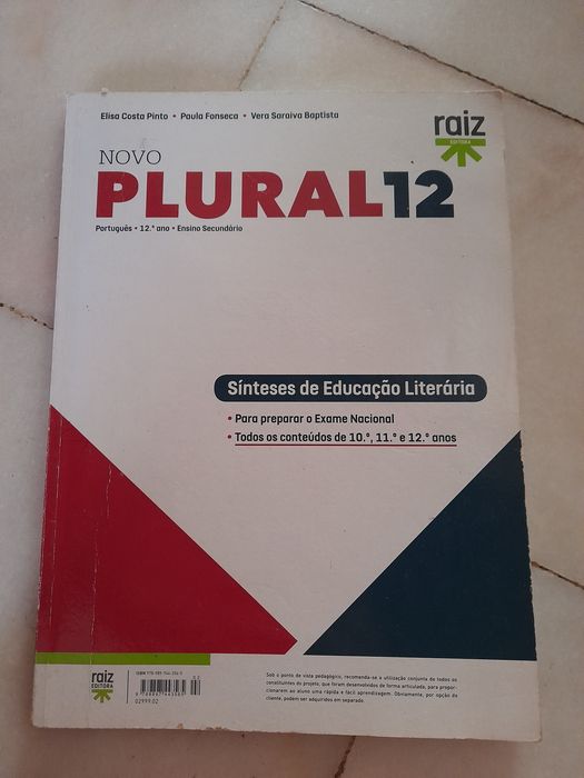 Caderno de Atividades "Plural 12"