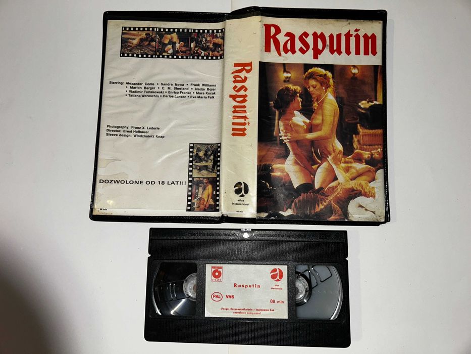 Kaseta na VHS Rasputin KLASYK Oryginał